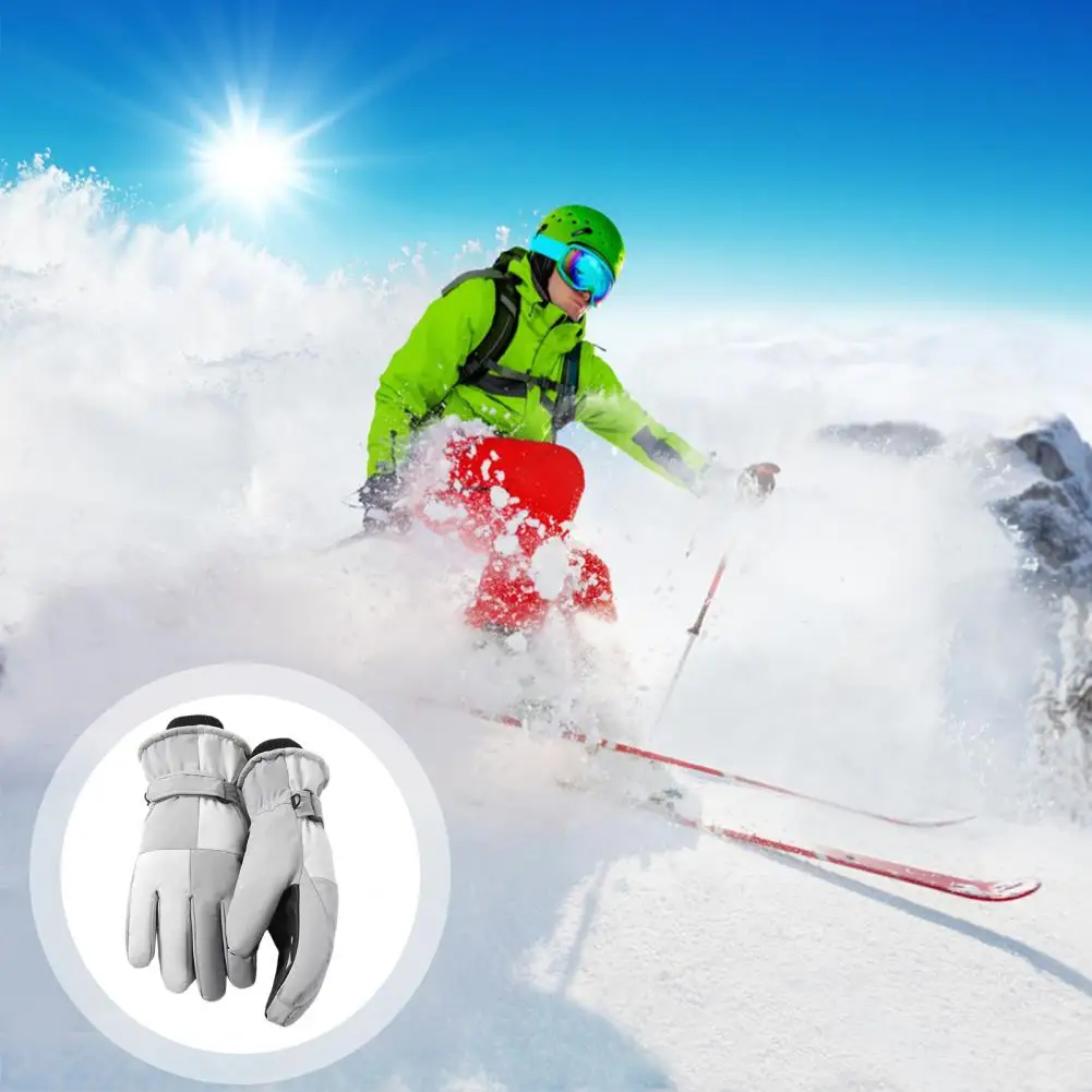 Anti-slip Ski Gloves Windproof Waterproof Ski Gloves with Touch Screen Adjustable Wrist Circumstance Resistant Cycling Gloves
Anti-slip Ski Gloves Windproof Waterproof Ski Gloves with Touch Screen Adjustable Wrist Circumstance Resistant Cycling Gloves