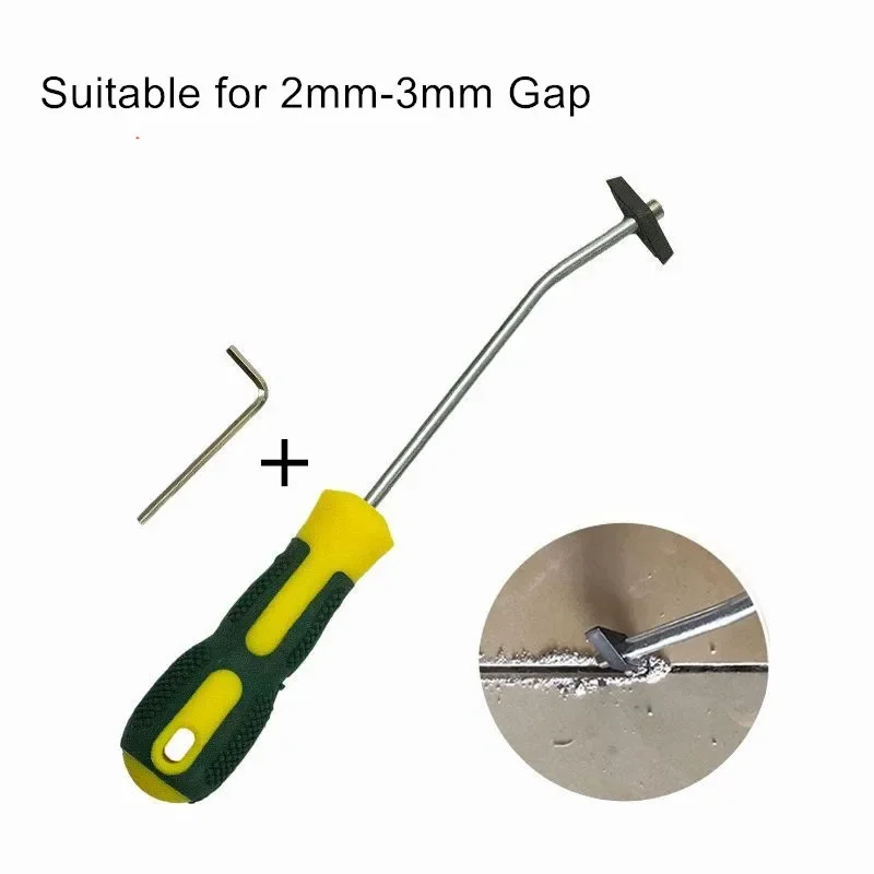 

2 Size Ceramic Tile Grout Remover for Floor Wall Seam Cement Cleaning Construction Tool Tungsten Steel Tiles Gap Cleaner Cone
