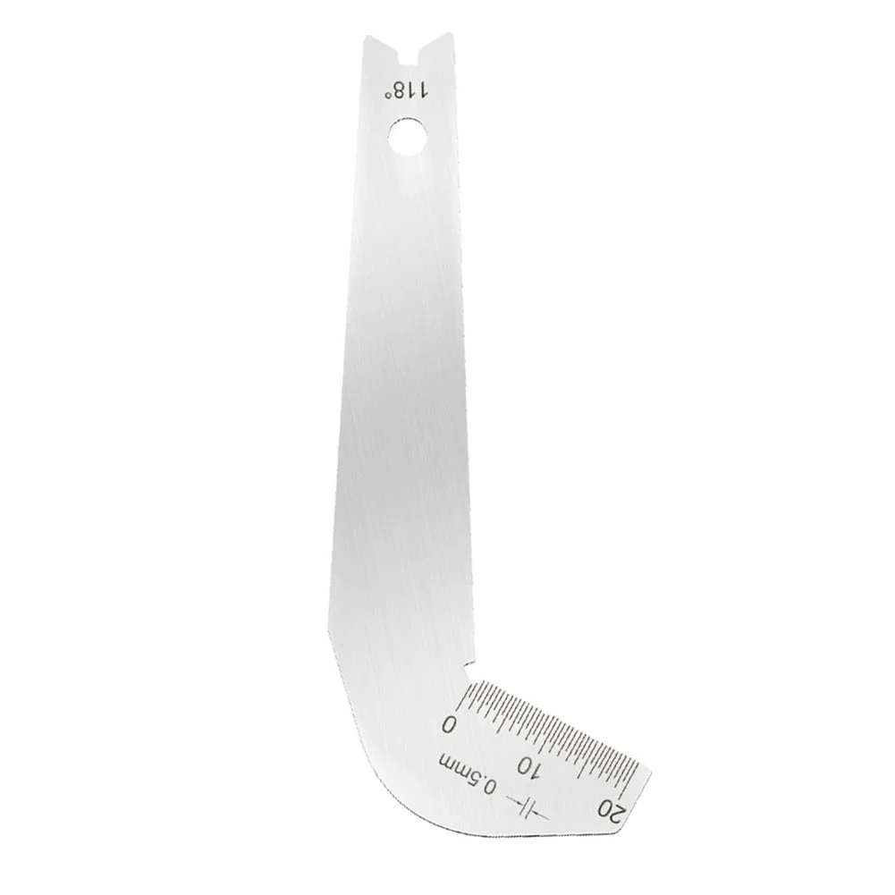 Sharpening Tools Drill Bit Gauge + - 0.5 Mm 118 Degree Clear Handwriting Grinding Center Gauge Long Service Life
Sharpening Tools Drill Bit Gauge + - 0.5 Mm 118 Degree Clear Handwriting Grinding Center Gauge Long Service Life