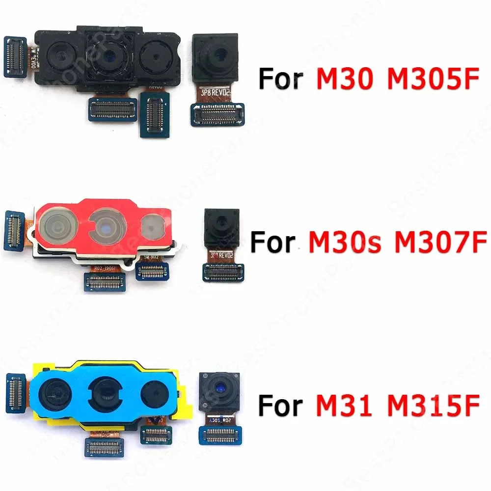 

Передняя и задняя камеры для Samsung Galaxy M31, M30s, M30, M305, M307, M315, запасные части для модуля фронтальной и задней камеры для селфи