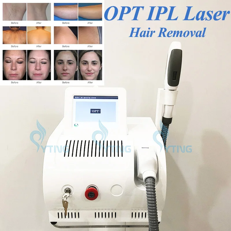 

Elight IPL Laser RF Hair Removal Beauty Equipment for Armpit Bikini Skin Rejuvenation Acne Wrinkle Remove OPT Salon Machine