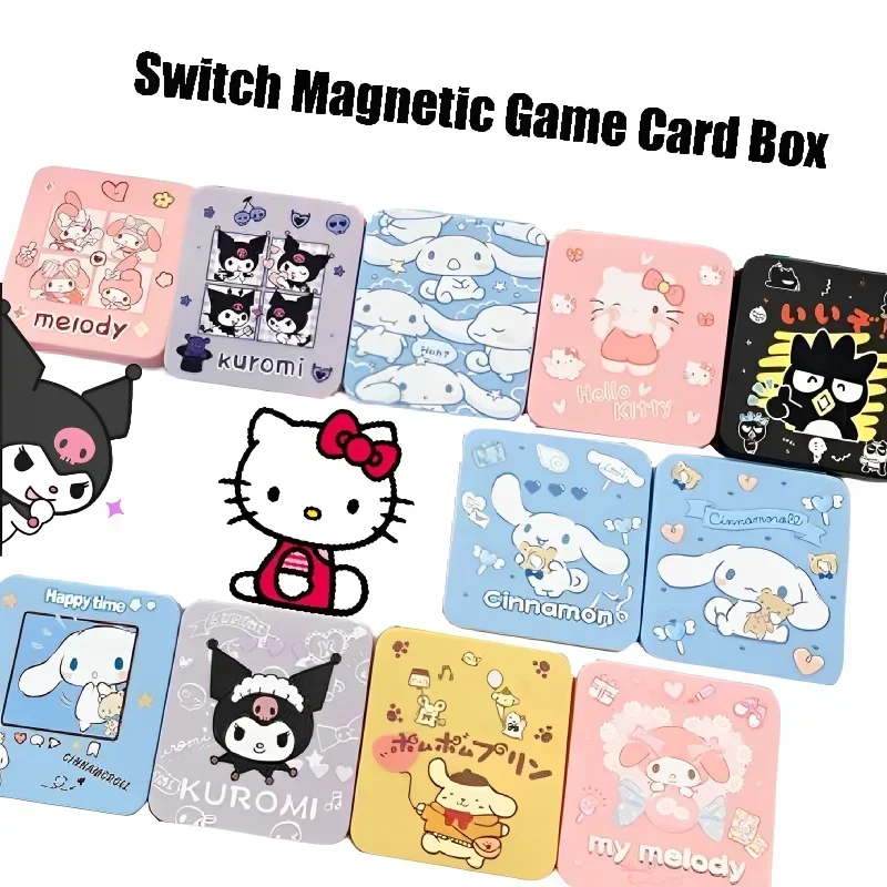 Kawaii Sanrio HelloKitty Switch Magnetic Oled Game Card Storage Box New Anime Portable Cute Drop Resistant Silicone NS Card Case
Kawaii Sanrio HelloKitty Switch Magnetic Oled Game Card Storage Box New Anime Portable Cute Drop Resistant Silicone NS Card Case