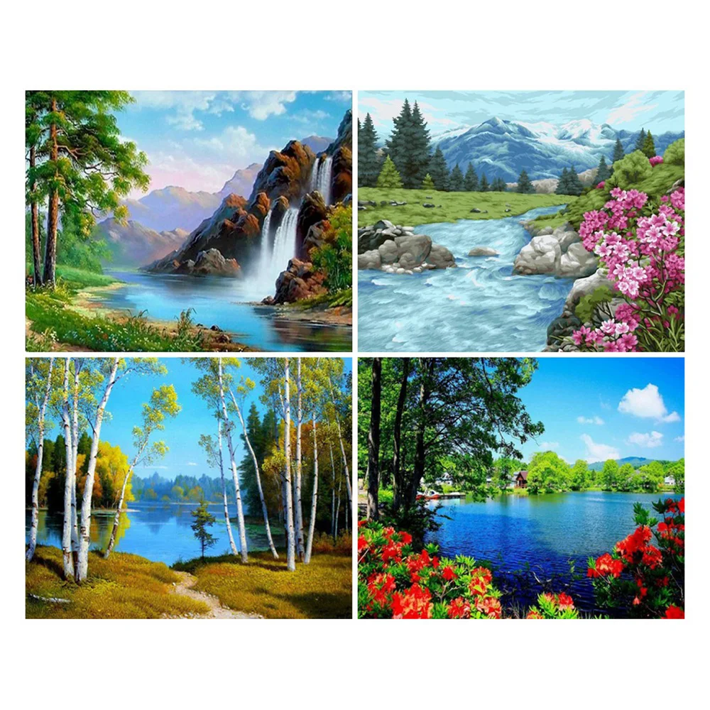Алмазная 5D картина LZAIQIZG «сделай сам», вышивка из натуральных гор, озер, бриллиантовая мозаика, домашний декор
Алмазная 5D картина LZAIQIZG «сделай сам», вышивка из натуральных гор, озер, бриллиантовая мозаика, домашний декор