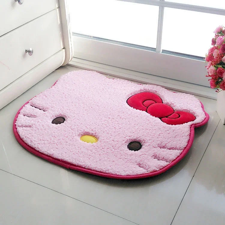 Sanrio, Hello Kitty коврик мультяшный милый напольный коврик для ванной бархатный хлопковый детский впитывающий дверной коврик с эффектом памяти нескользящий коврик для ванной
Sanrio, Hello Kitty коврик мультяшный милый напольный коврик для ванной бархатный хлопковый детский впитывающий дверной коврик с эффектом памяти нескользящий коврик для ванной