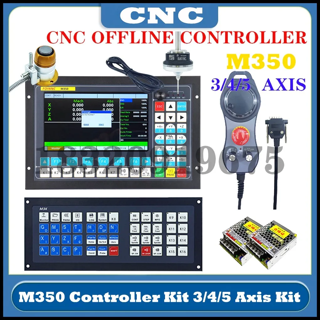 DDCS EXPERT/M350 CNC off-line controller 3/4/5 axis kit используется для обработки и гравировки с ЧПУ, замена mach3 DDCSV3.1
DDCS EXPERT/M350 CNC off-line controller 3/4/5 axis kit используется для обработки и гравировки с ЧПУ, замена mach3 DDCSV3.1
