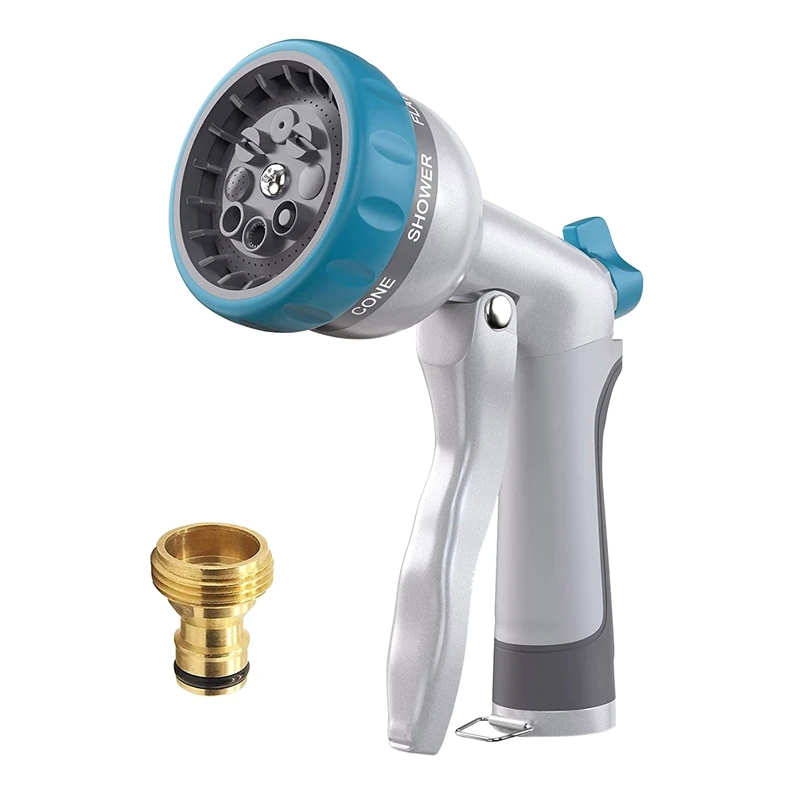 Hot YO-Garden Hose Nozzles 8 Adjustable Patterns Hose Spray Nozzle Watering Accessories For Garden Watering Lawn Car Washing
Hot YO-Garden Hose Nozzles 8 Adjustable Patterns Hose Spray Nozzle Watering Accessories For Garden Watering Lawn Car Washing