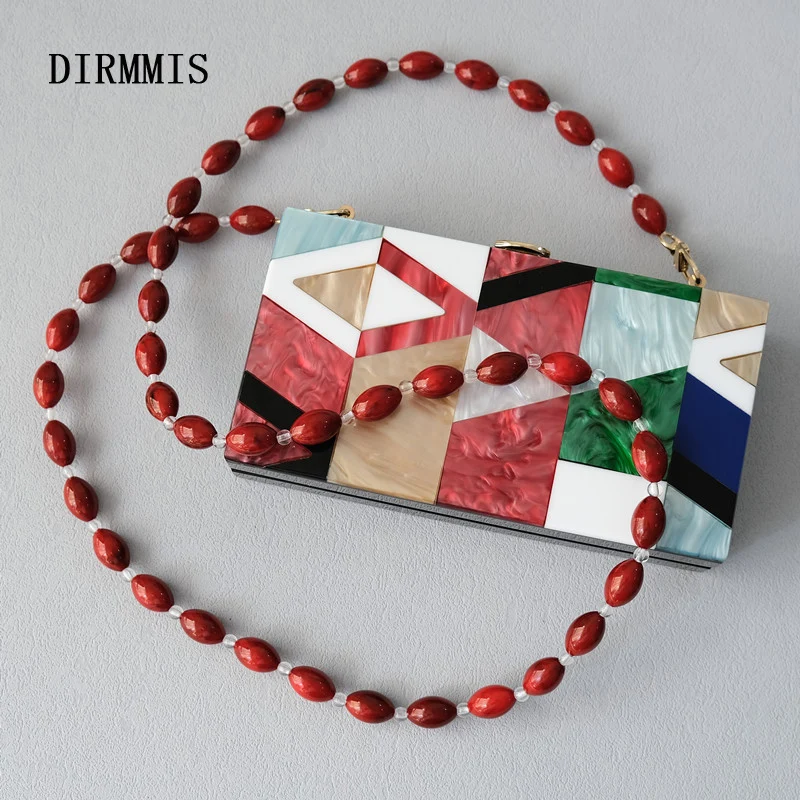 New Trendy Bags Fashion Women Handbags Red Green Sequin Striped Acrylic Luxury Party Evening Bag Woman Wedding Box Clutch Purse
New Trendy Bags Fashion Women Handbags Red Green Sequin Striped Acrylic Luxury Party Evening Bag Woman Wedding Box Clutch Purse