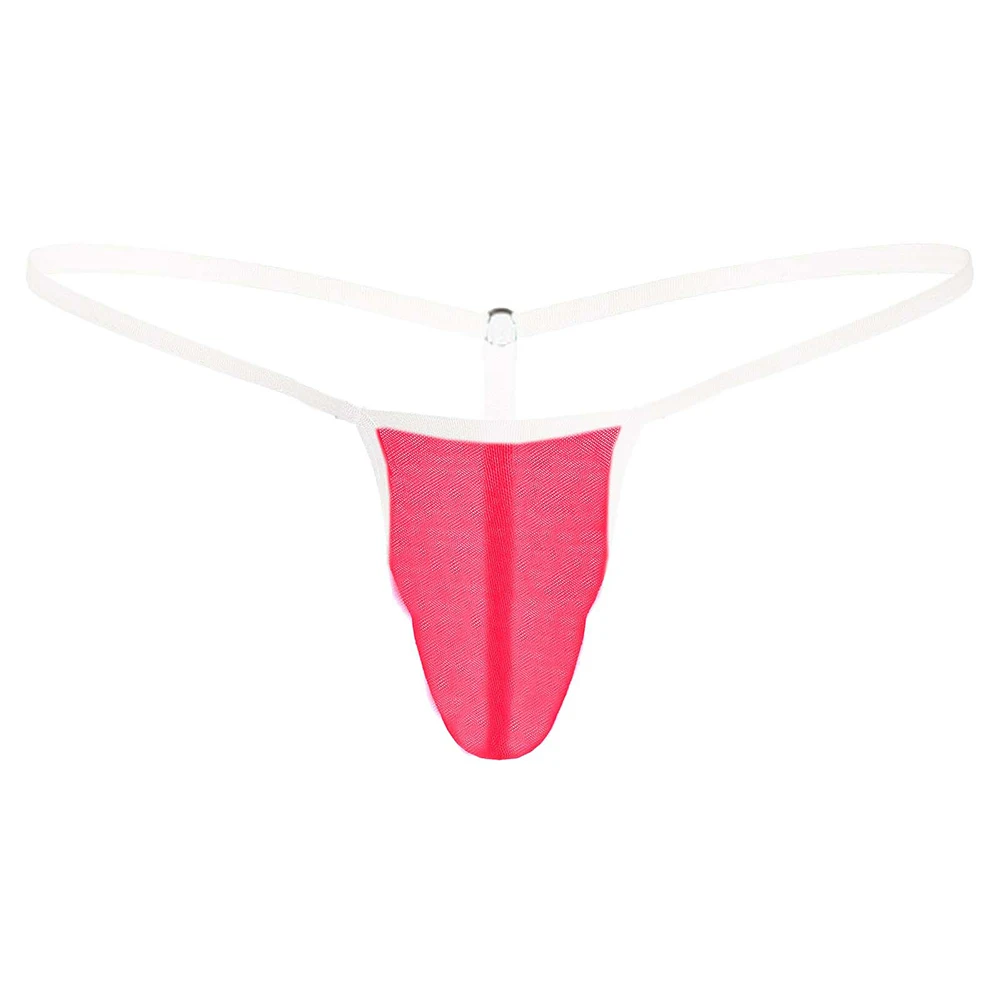 1pc Men's Briefs Thongs Sexy Low Waist Jockstrap Pouch Panties Underwear Lingerie See Through Man T-Back G-Strings
1pc Men's Briefs Thongs Sexy Low Waist Jockstrap Pouch Panties Underwear Lingerie See Through Man T-Back G-Strings