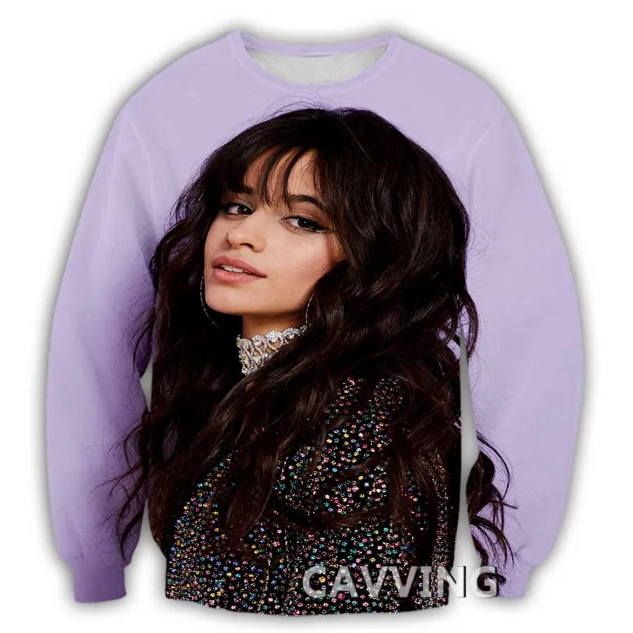 Толстовки Camila Cabello с 3D принтом и круглым вырезом, топы в стиле Харадзюку, толстовка с длинным рукавом, повседневные свитшоты SS1
Толстовки Camila Cabello с 3D принтом и круглым вырезом, топы в стиле Харадзюку, толстовка с длинным рукавом, повседневные свитшоты SS1