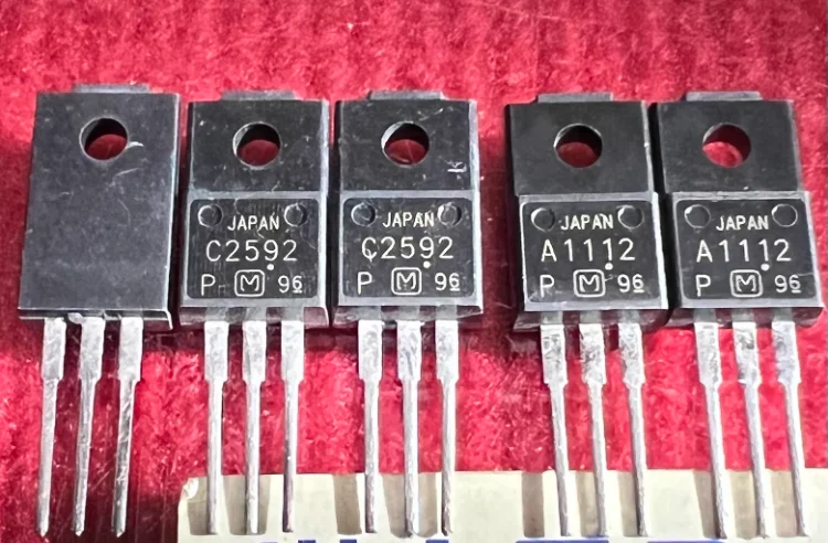 

10pair/lot Japanese original 2SA1112 2SC2592 A1112/C2592 audio transistor free shipping