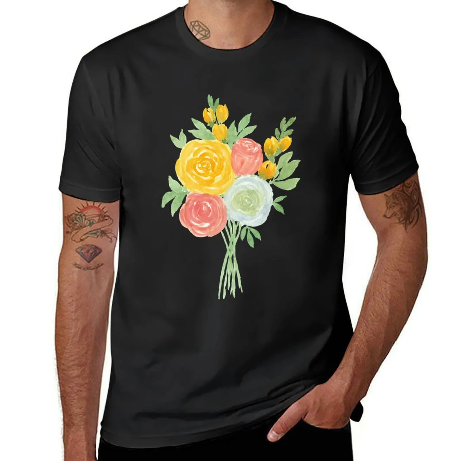 Summer rose bouquet T-Shirt cute tops boys animal print Aesthetic clothing tshirts for men
Summer rose bouquet T-Shirt cute tops boys animal print Aesthetic clothing tshirts for men