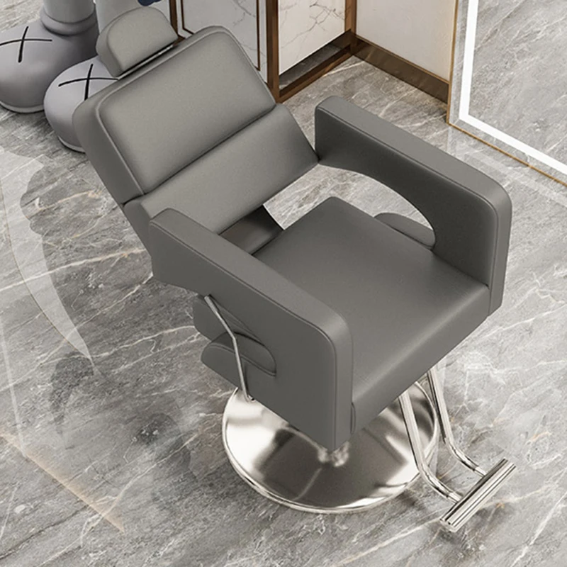 Ergonomic Beauty Barber Chairs Reception Makeup Backrest Men's Barber Chairs Professional Hairdresser Cadeira Facility Furniture
Ergonomic Beauty Barber Chairs Reception Makeup Backrest Men's Barber Chairs Professional Hairdresser Cadeira Facility Furniture