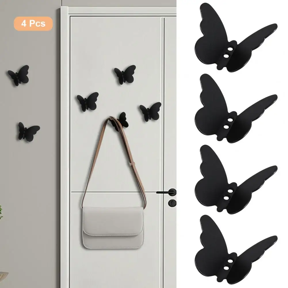 Wall Hook Wall-mounted Strong Load-bearing Anti-rust Stainless Steel Butterfly Shape Storage Hook Door Rack Home Decor
Wall Hook Wall-mounted Strong Load-bearing Anti-rust Stainless Steel Butterfly Shape Storage Hook Door Rack Home Decor
