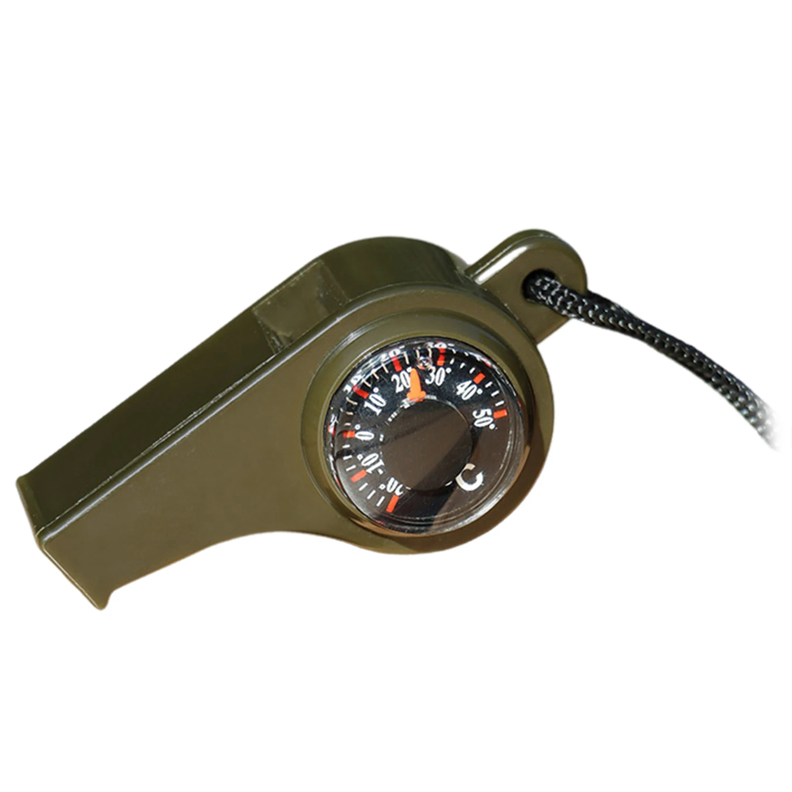 

Emergency Safety Whistle Loud Survival Whistle With Multi Functions for Camping Biking & More