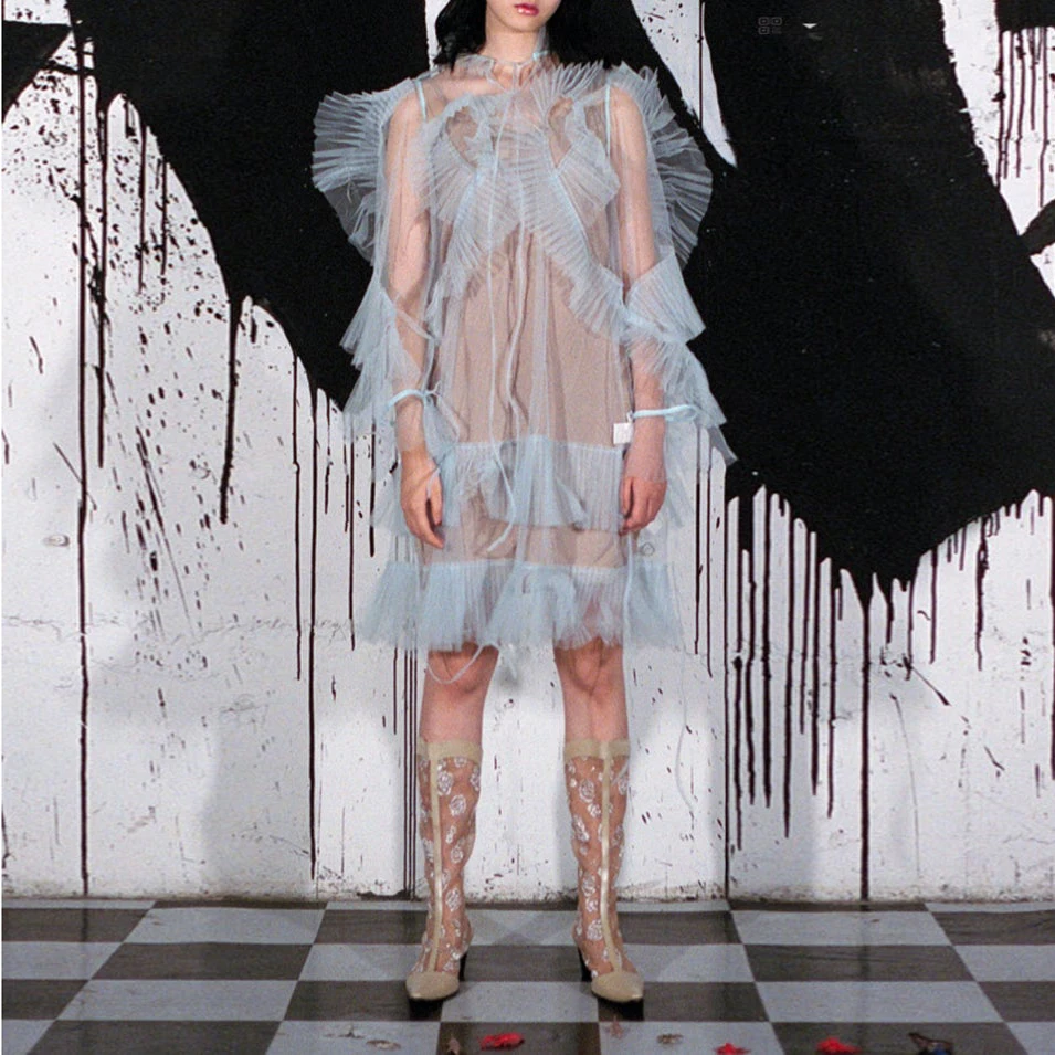 Baby Blue Prom Dresses Layered Sheer Lusu Flare Sleeves Cocktail Dress Chic A Line Fashion Draped Women Prom Dress Short Tulle
Baby Blue Prom Dresses Layered Sheer Lusu Flare Sleeves Cocktail Dress Chic A Line Fashion Draped Women Prom Dress Short Tulle