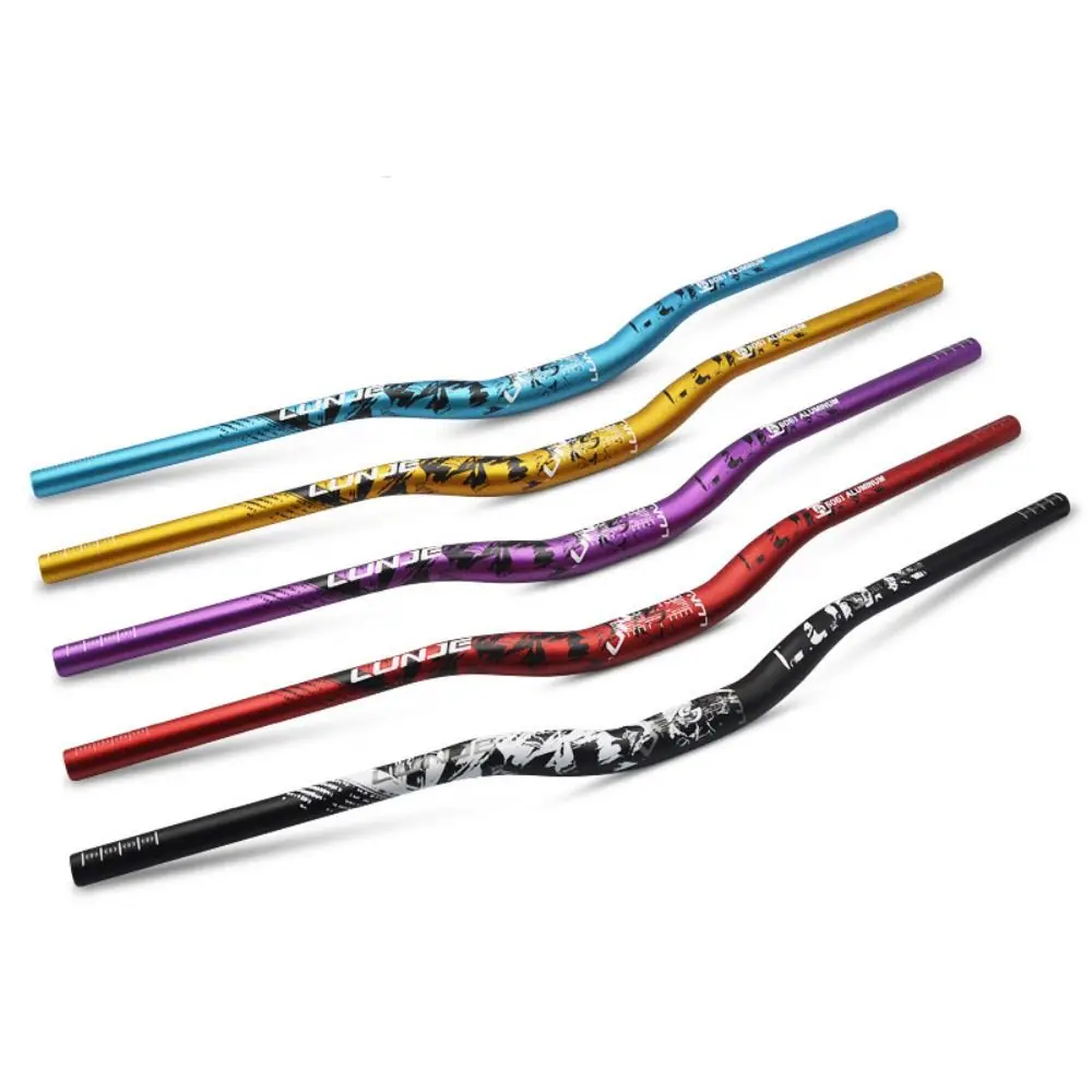 

Aluminum Alloy Mountain Bike Handlebar Horizontal Black Red Blue MTB Handlebar 720mm 780mm Downhill Handlebar MTB Road Bike