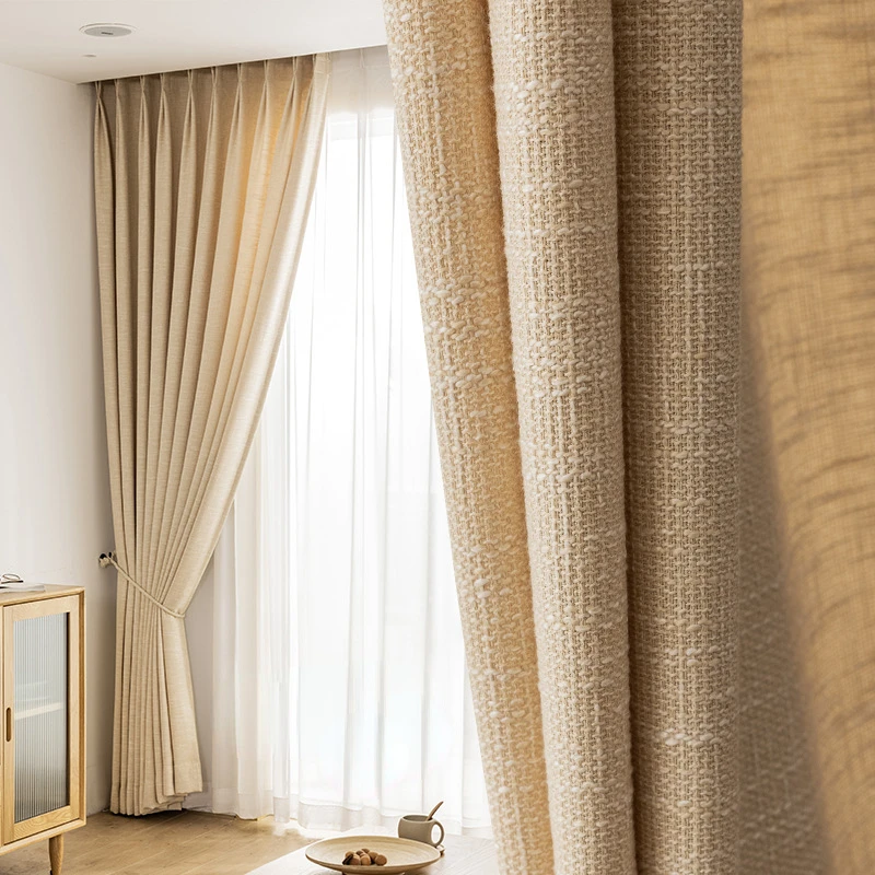 Cream Curtains for Living Room Dining Bedroom Home Door Decoration Semi-shading Bedroom Luxury Thick Cotton Linen Modern Window
Cream Curtains for Living Room Dining Bedroom Home Door Decoration Semi-shading Bedroom Luxury Thick Cotton Linen Modern Window