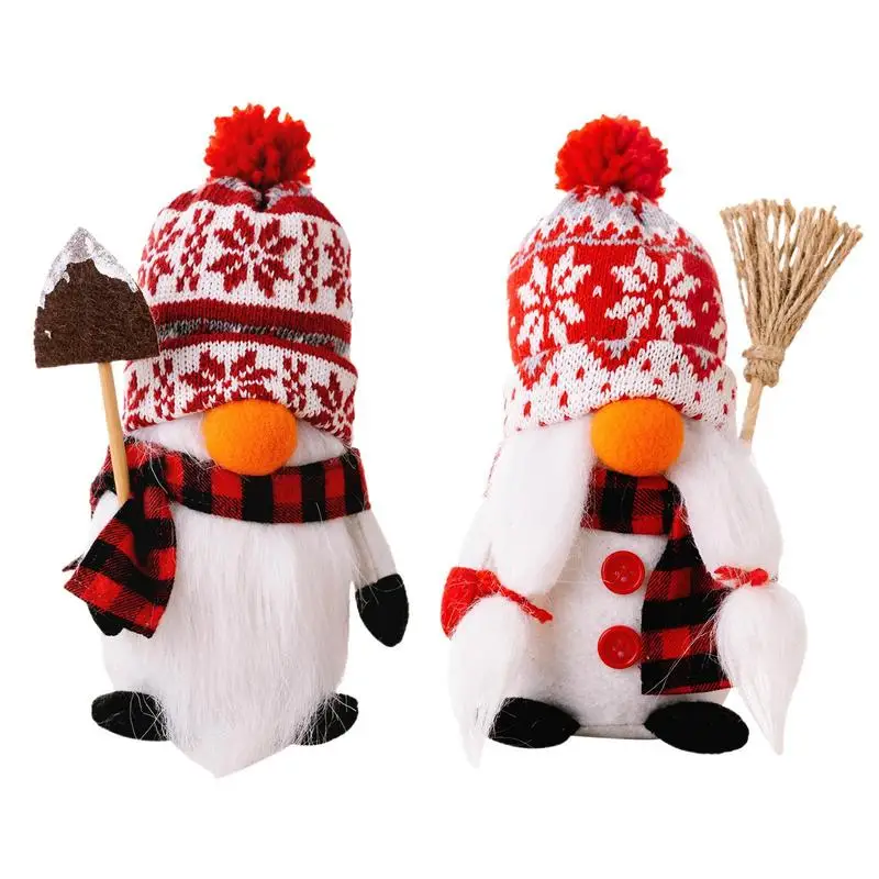 Christmas Gnomes Ornaments Faceless Doll Merry Christmas Home Decoration Knit Hat Rudolph Doll Xmax New Year Gift Decoartion
Christmas Gnomes Ornaments Faceless Doll Merry Christmas Home Decoration Knit Hat Rudolph Doll Xmax New Year Gift Decoartion