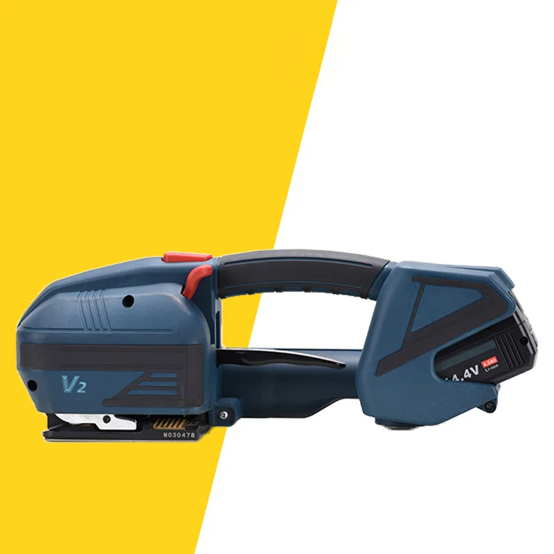V2/V3 Portable Packaging Tool Hot Melting Baler Electric Strapping Machine for 13-16mm PET/PP Strap
V2/V3 Portable Packaging Tool Hot Melting Baler Electric Strapping Machine for 13-16mm PET/PP Strap