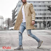 Coat Men Top Fashion Men's Trench Coat Lapel Woolen Mid-length Coat Cardigan Coat Solid Color Street Business Casua 2022 Autumn
Coat Men Top Fashion Men's Trench Coat Lapel Woolen Mid-length Coat Cardigan Coat Solid Color Street Business Casua 2022 Autumn