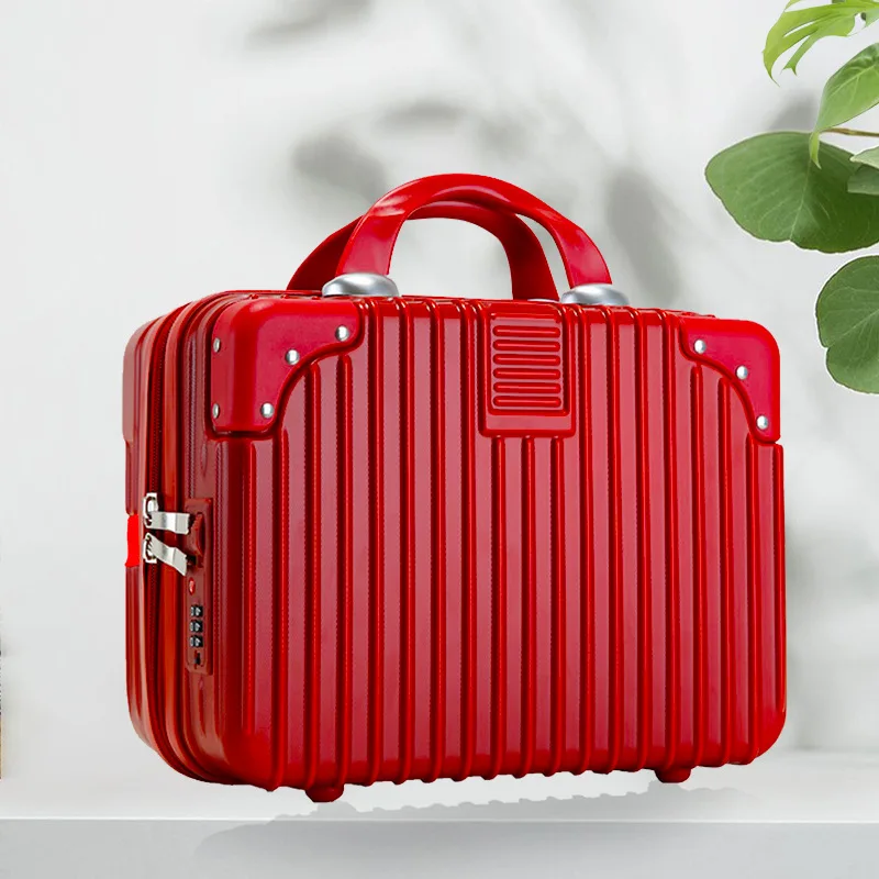 New fashionable luggage cosmetic bag 14-inch small suitcase with password lock women's suitcase
New fashionable luggage cosmetic bag 14-inch small suitcase with password lock women's suitcase