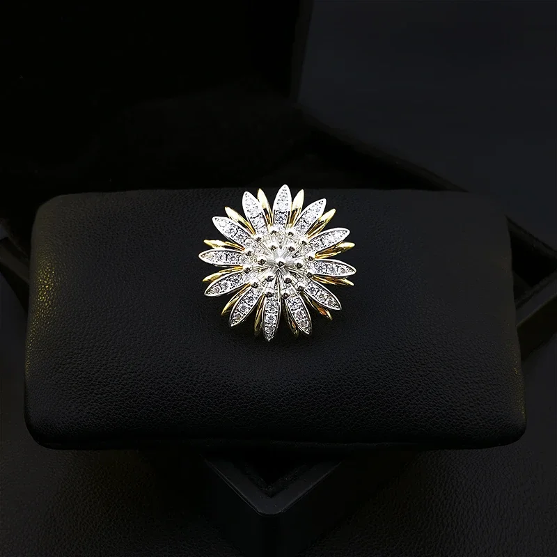 1760 Magnetic Sunflower Brooch Exquisite High-End Corsage Magnet Pins for Men Women Suit Sweater Clothes Accessory Jewelry Gifts
1760 Magnetic Sunflower Brooch Exquisite High-End Corsage Magnet Pins for Men Women Suit Sweater Clothes Accessory Jewelry Gifts