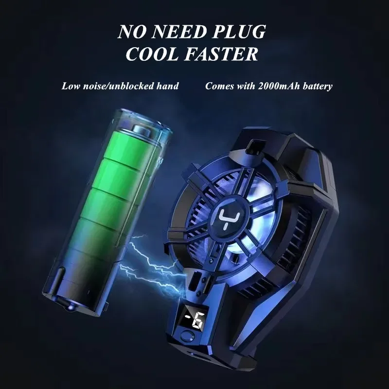 X29 Portable Semiconductor ABS Cooler Mobile Phone Radiator W/ Battery for IOS Android Gaming Accessories Universal Cooling Fan
X29 Portable Semiconductor ABS Cooler Mobile Phone Radiator W/ Battery for IOS Android Gaming Accessories Universal Cooling Fan