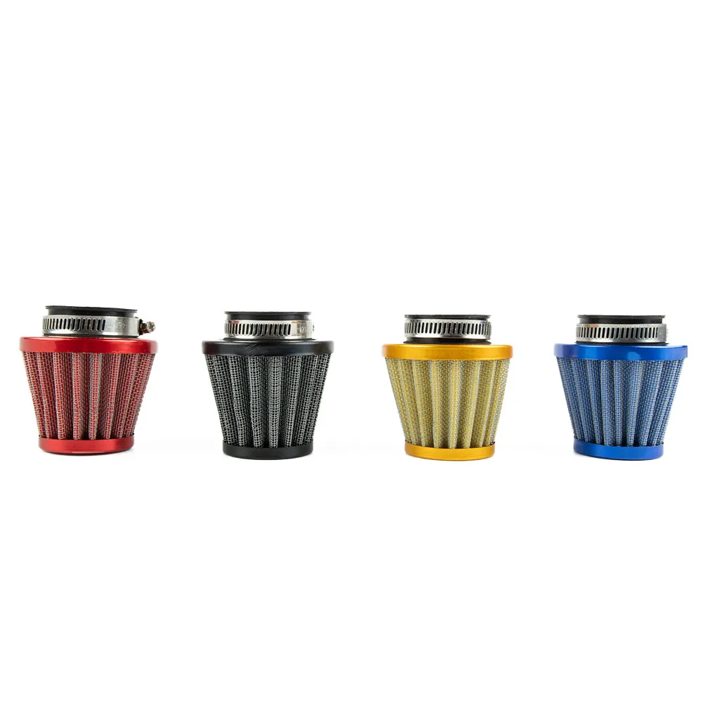 1pc Easy Install Air Filter For Motorcycles - Black/Red/Blue/Silver, 35mm/38mm/42mm/45mm, Convenient With Clamp And Adapters
1pc Easy Install Air Filter For Motorcycles - Black/Red/Blue/Silver, 35mm/38mm/42mm/45mm, Convenient With Clamp And Adapters
