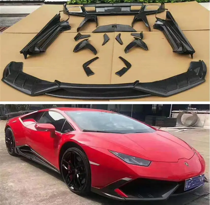 Передний бампер для губ из углеродного волокна, боковая юбка для тела, чехол для Lamborghini Huracan LP580 LP610 2014-2020
Передний бампер для губ из углеродного волокна, боковая юбка для тела, чехол для Lamborghini Huracan LP580 LP610 2014-2020