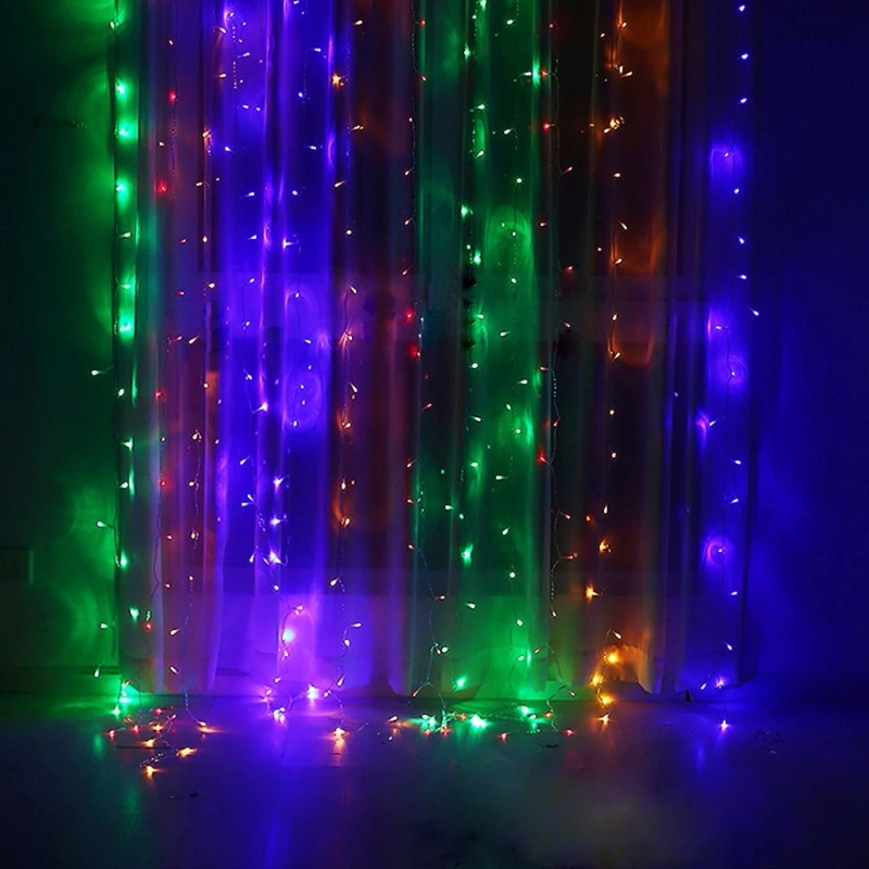 3x2m 224 LED Indoor Outdoor Curtain Fairy String Light Garlands Xmas Wedding Par
3x2m 224 LED Indoor Outdoor Curtain Fairy String Light Garlands Xmas Wedding Par