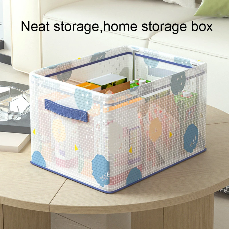 1PC Durable Foldable Desktop Storage Box Sundries PVC Closet Steel Frame Multi-function Stylish Practical Convenient
1PC Durable Foldable Desktop Storage Box Sundries PVC Closet Steel Frame Multi-function Stylish Practical Convenient
