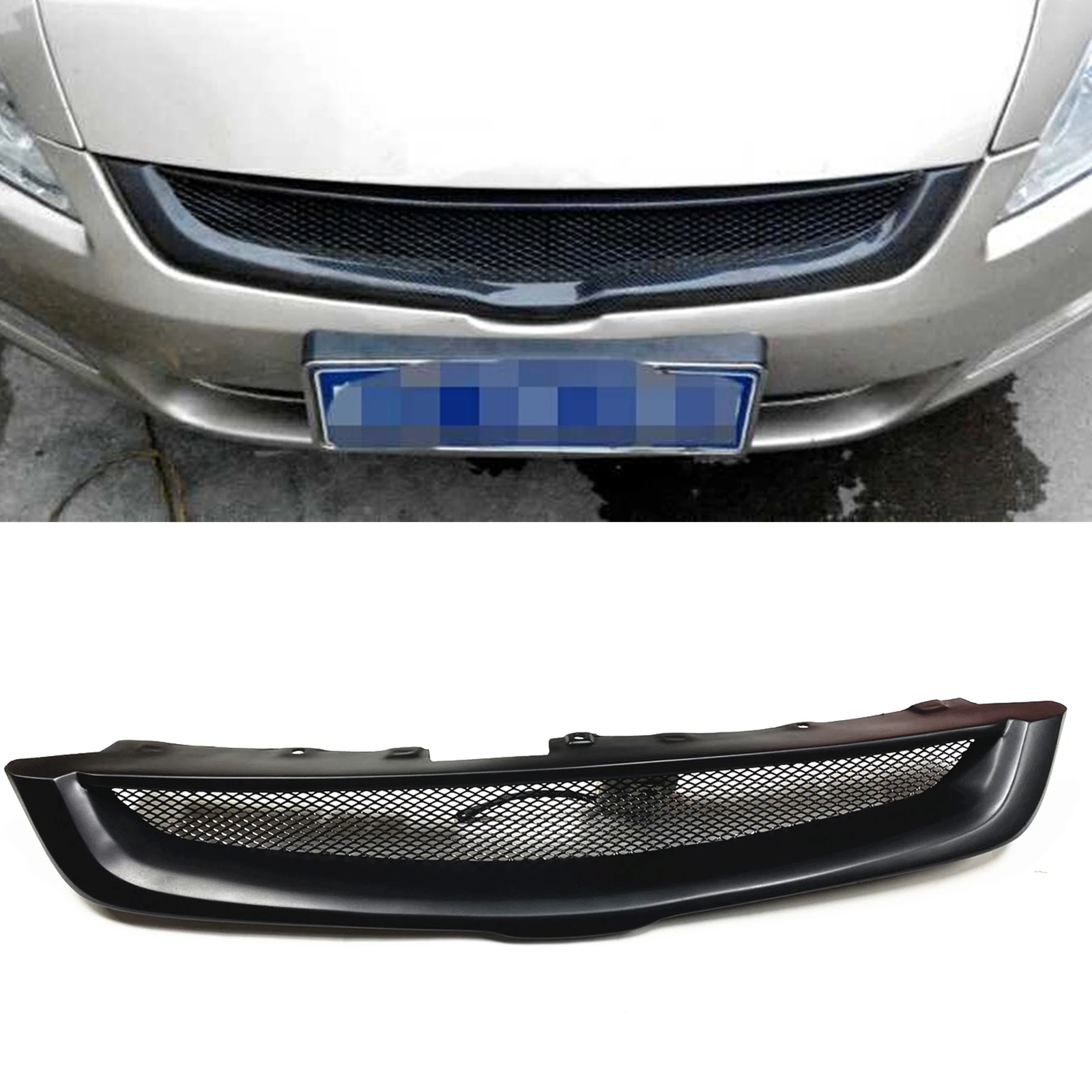 Racing Grills For Honda Accord 7th 2003-2005 4 Door Matte Black Front Grille Car Upper Bumper Hood Mesh Body Kit Grid Grating
Racing Grills For Honda Accord 7th 2003-2005 4 Door Matte Black Front Grille Car Upper Bumper Hood Mesh Body Kit Grid Grating