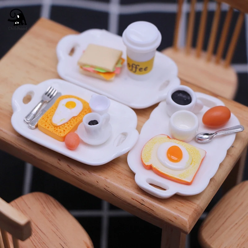 1Set 1:12 Dollhouse Miniature Toast Bread Coffee Egg Fork Spoon with Dinner Plate Kitchen Breakfast Model Decor Toy
1Set 1:12 Dollhouse Miniature Toast Bread Coffee Egg Fork Spoon with Dinner Plate Kitchen Breakfast Model Decor Toy
