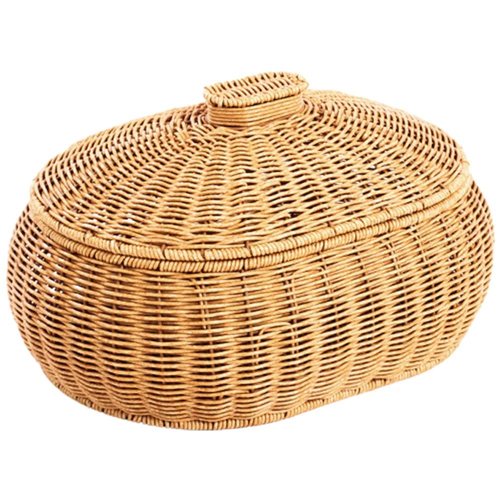 Rattan Storage Basket Fruit Woven Kitchen Rack Organizer Multi-function Decorative For Desktop Holder
Rattan Storage Basket Fruit Woven Kitchen Rack Organizer Multi-function Decorative For Desktop Holder