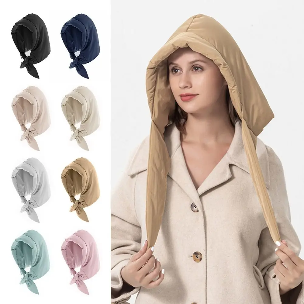 Down Cotton Winter Headscarf Fashion Thickened Windproof Winter Windproof Hat Lightweight Waterproof Neck Hood Ladies
Down Cotton Winter Headscarf Fashion Thickened Windproof Winter Windproof Hat Lightweight Waterproof Neck Hood Ladies