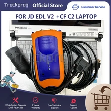 V5.2 JD Service EDL V2 Advisor Diagnostic kit Agriculture Construction tractor truck Diagnostic tool+C2 laptop ready to use
V5.2 JD Service EDL V2 Advisor Diagnostic kit Agriculture Construction tractor truck Diagnostic tool+C2 laptop ready to use