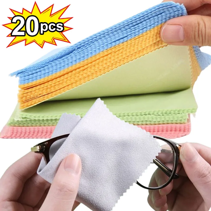 20pcs High Quality Chamois Glasses Cleaner Microfiber Cleaning Cloth for Glasses Cloth Len Phone Screen Cleaning Wipes Wholesale
20pcs High Quality Chamois Glasses Cleaner Microfiber Cleaning Cloth for Glasses Cloth Len Phone Screen Cleaning Wipes Wholesale