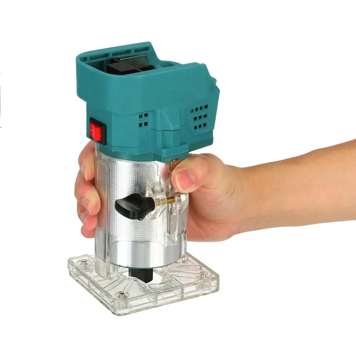 850W Cordless Electric Trimmer Wood hand trimmer Engraving Slotting Trimming Carving Machine Router Wood for Makita 18V battery
850W Cordless Electric Trimmer Wood hand trimmer Engraving Slotting Trimming Carving Machine Router Wood for Makita 18V battery