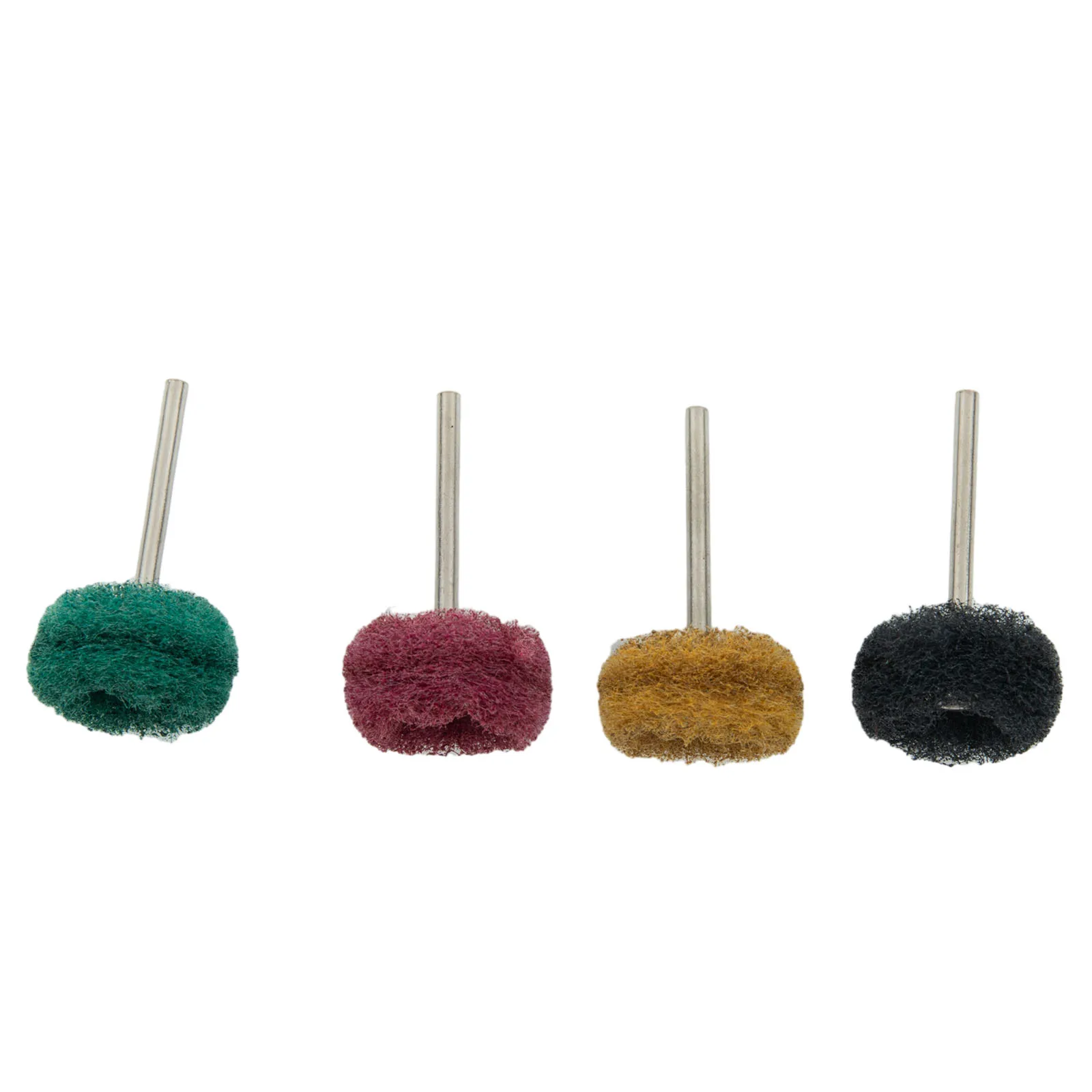 Save Time and Effort with 4pcs Abrasive Wheel Set, Nylon Buffing Brush Rotary Tool Kit, Suitable for Metal and Jewelry Polishing
Save Time and Effort with 4pcs Abrasive Wheel Set, Nylon Buffing Brush Rotary Tool Kit, Suitable for Metal and Jewelry Polishing
