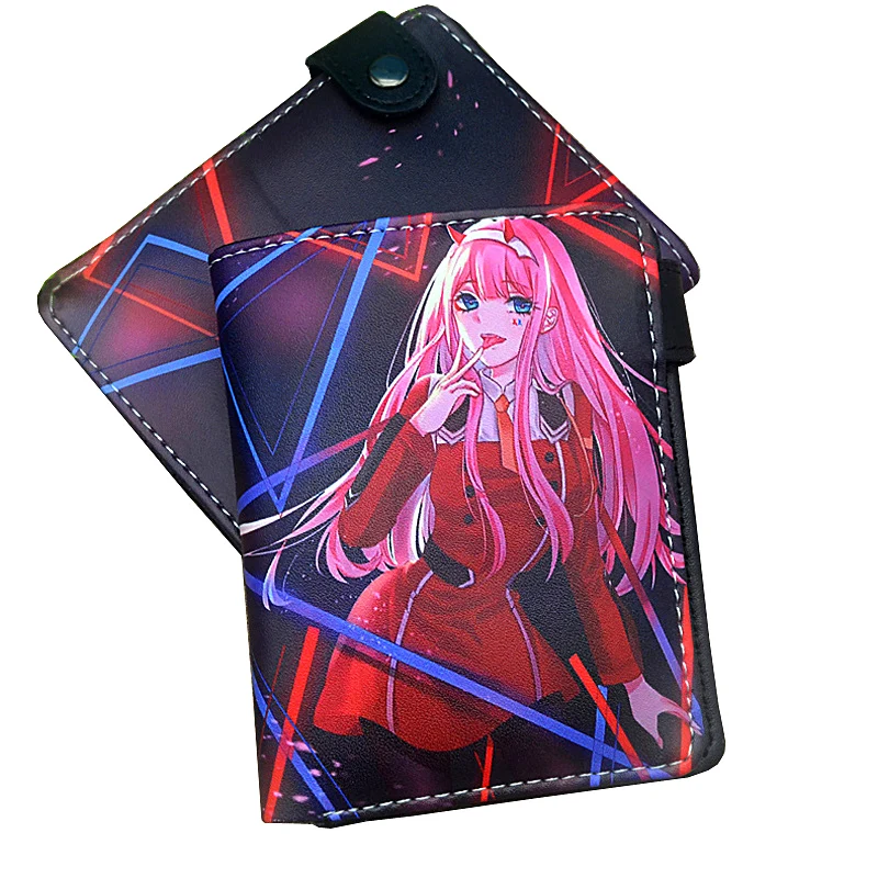 Darling in the Franxx PU Leather Short Folding Wallet Coin Purse with Interior Zipper Pocket 
Darling in the Franxx PU Leather Short Folding Wallet Coin Purse with Interior Zipper Pocket