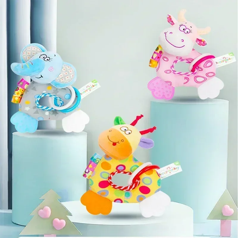Baby Rattles Toys Hand Bell Baby 0-12 Months Kids Cute Cartoon Newborn Soft Plush Doll Teether Mobile Infants Toy
Baby Rattles Toys Hand Bell Baby 0-12 Months Kids Cute Cartoon Newborn Soft Plush Doll Teether Mobile Infants Toy