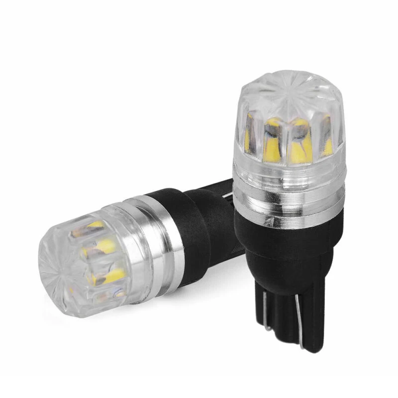 10pcs White T10 2SMD LED High Power Dome Map License Light Bulbs - W5W 168 194 2825, Brand New, High Quality
10pcs White T10 2SMD LED High Power Dome Map License Light Bulbs - W5W 168 194 2825, Brand New, High Quality