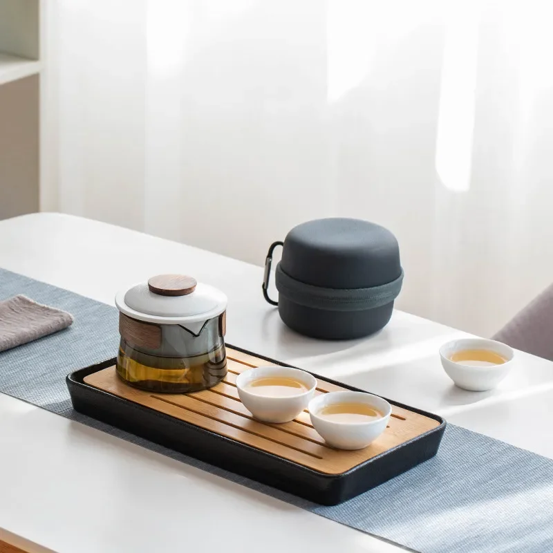 Zen Teapot and Tea Cup Set Kit Outdoor Portable Bag Chinese Tea Set Supplies Household Tea Making Travel Set 1 Bowl 3 Cup
Zen Teapot and Tea Cup Set Kit Outdoor Portable Bag Chinese Tea Set Supplies Household Tea Making Travel Set 1 Bowl 3 Cup