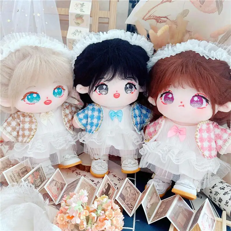20cm Doll Clothes Mini Idol Girls Sweety Dress Suit Kawaii Children Plush Toys Accessories Christmas Gifts Free Shipping Items
20cm Doll Clothes Mini Idol Girls Sweety Dress Suit Kawaii Children Plush Toys Accessories Christmas Gifts Free Shipping Items