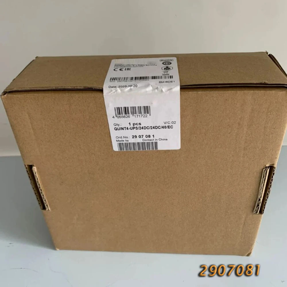 

High Quality 2907081 QUINT4-UPS/24DC/24DC/40/EC QUINT DC-UPS For Phoenix 24VDC/40A Uninterruptible Power Supply Fast Ship