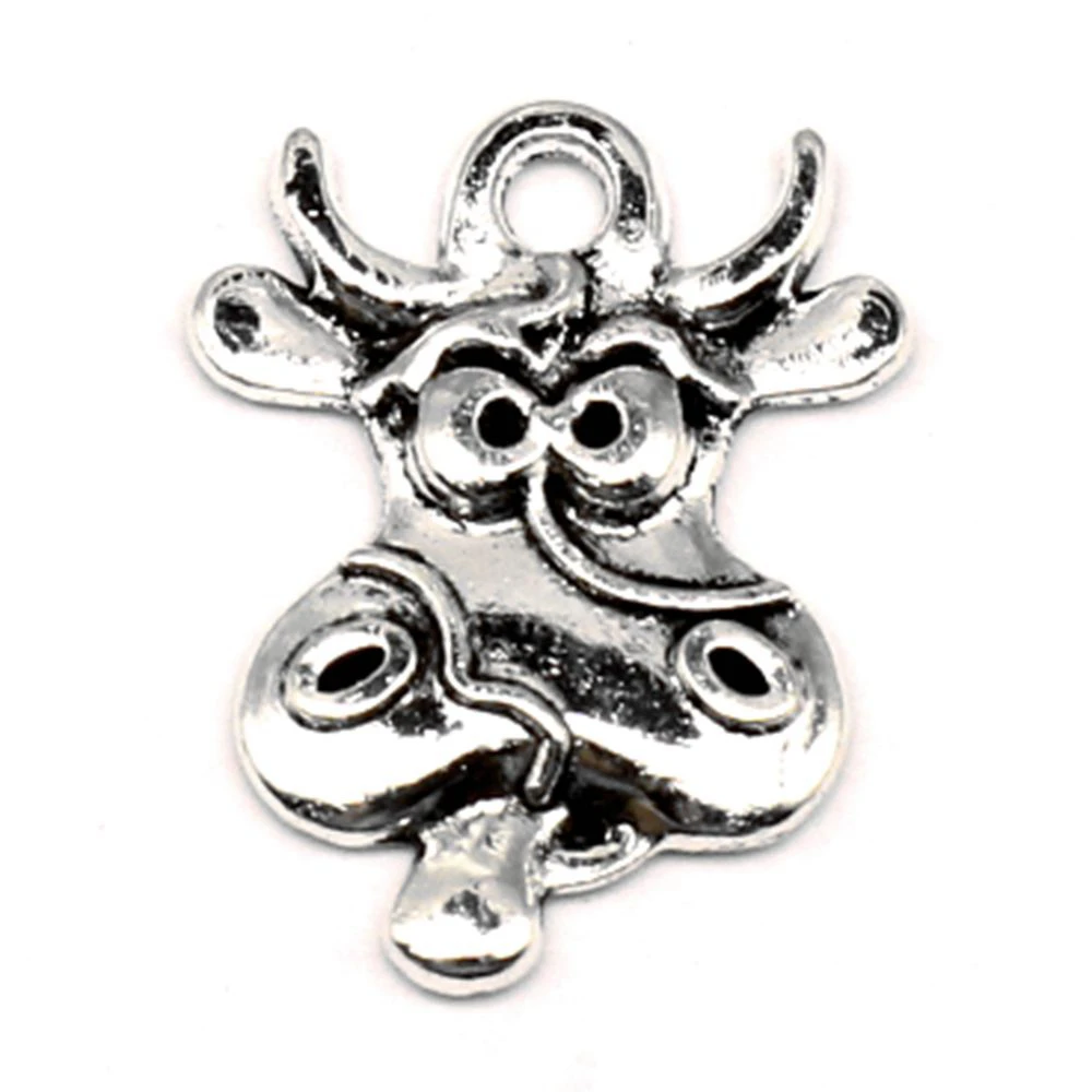 50pcs Wholesale Jewelry Lots Dairy Cows Charms Pendant Supplies For Jewelry Materials 18x24mm
50pcs Wholesale Jewelry Lots Dairy Cows Charms Pendant Supplies For Jewelry Materials 18x24mm