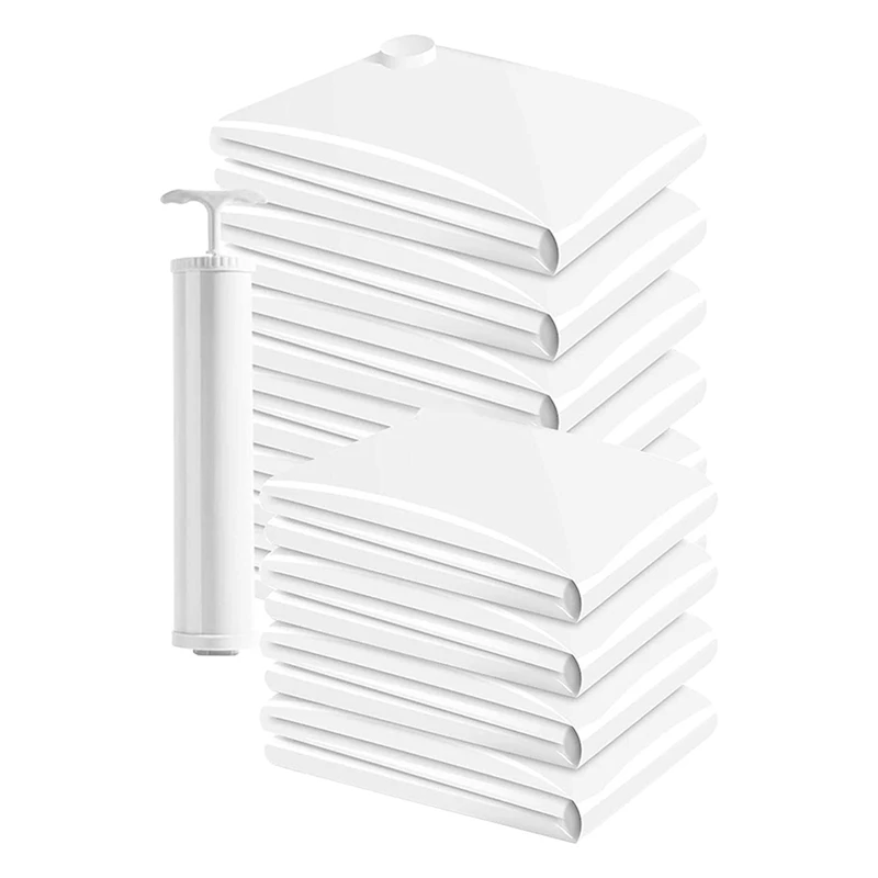 10PCS Vacuum Storage Bags White Storage Bags For Clothes Quilt Space Saver Vacuum Bags For Blanket Including
10PCS Vacuum Storage Bags White Storage Bags For Clothes Quilt Space Saver Vacuum Bags For Blanket Including