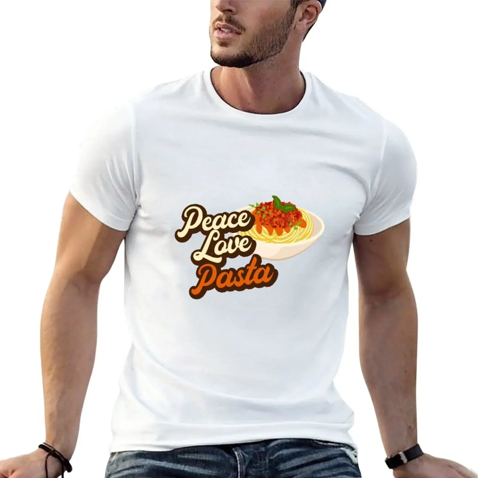 Peace Love Pasta. Футболка, милые топы, эстетическая одежда, летняя одежда, мужская футболка
Peace Love Pasta. Футболка, милые топы, эстетическая одежда, летняя одежда, мужская футболка