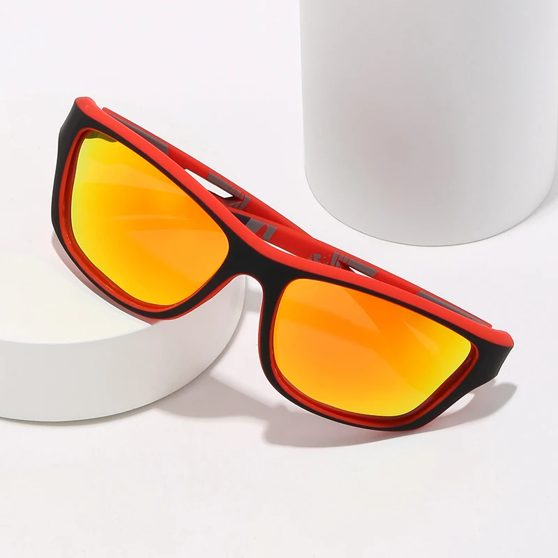 New Trendy Outdoor Cycling Goggles Sports Sunglasses Personalized One-Piece Small Frame Glasses PC Sunglasses
New Trendy Outdoor Cycling Goggles Sports Sunglasses Personalized One-Piece Small Frame Glasses PC Sunglasses