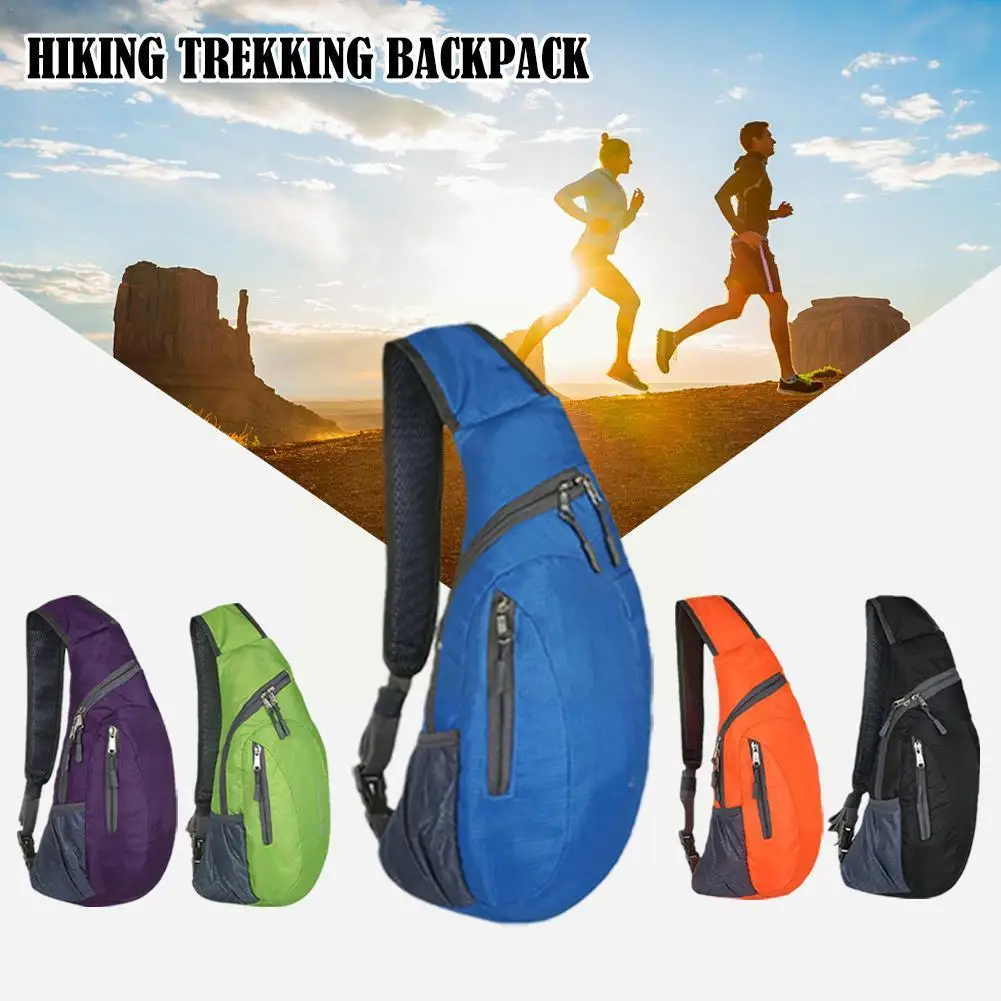 

Outdoor Men Shoulder Bag Hiking Trekking Backpack Nylon Hunting Chest Cycling Tactical Fishing Travel Bag Packs Camping Mil L6N6